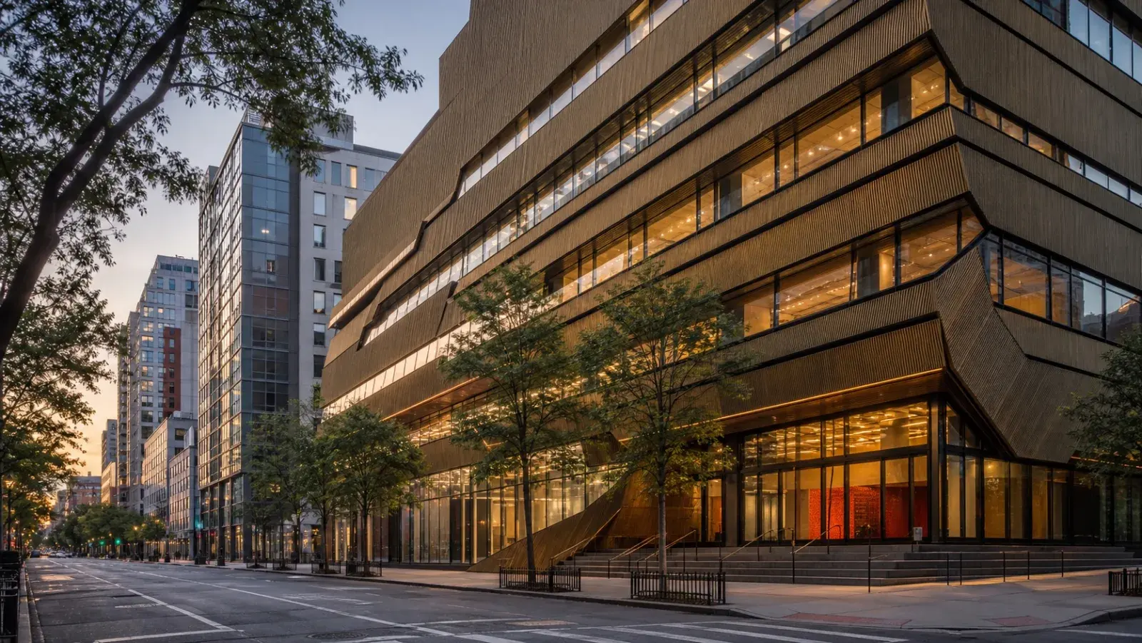 The New School campus