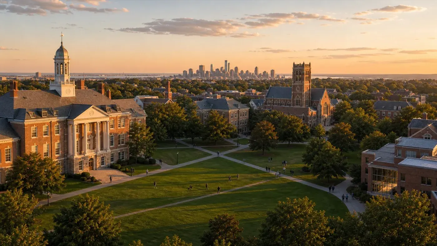 Tufts University campus