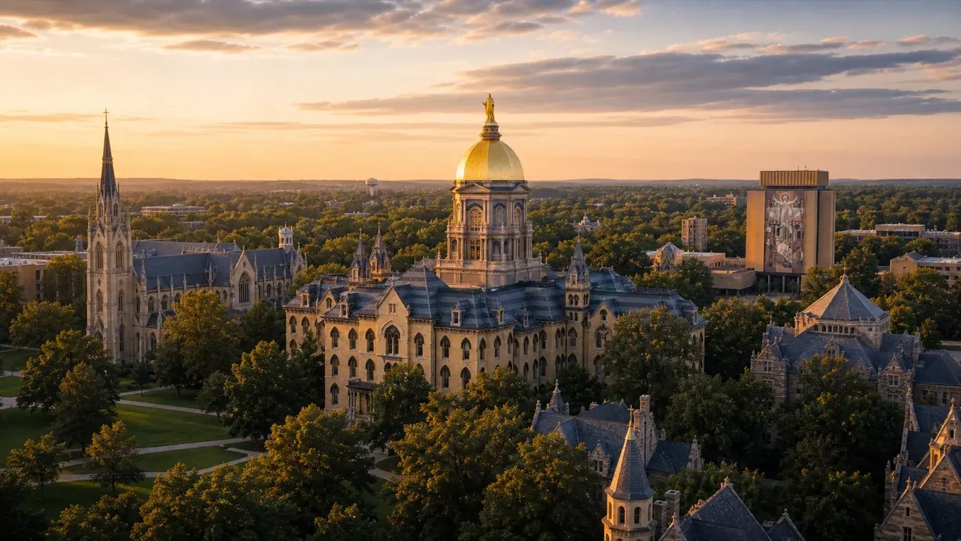 University of Notre Dame campus